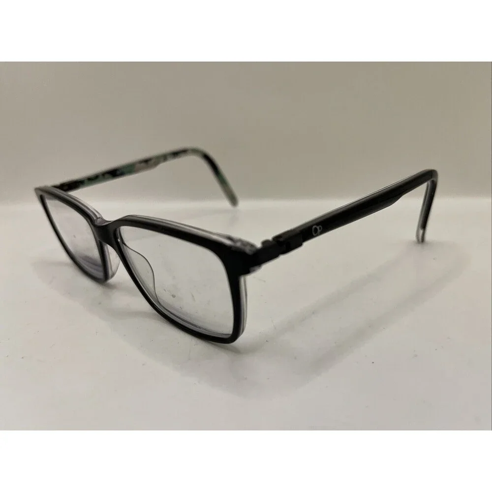 OP Ocean Pacific Eyeglasses OP882 Camo Black Laminate Frames Only 48-15-130